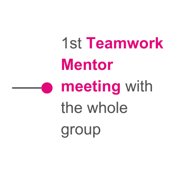 1st Teamwork Mentor meeting with the whole group